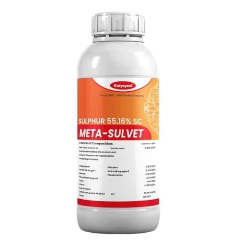 Katyayani 20 Litre Meta Sulvet Sulphur 55.16% SC Chemical Fungicide, K-6355