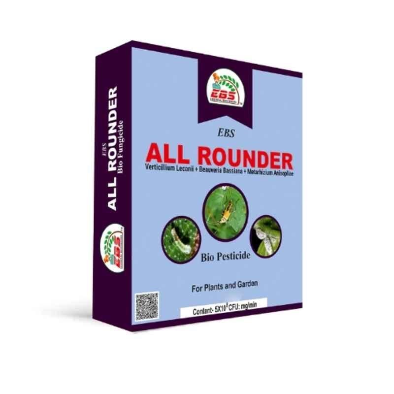EBS All Rounder 1kg Verticillium Lecanii, Beauveria Bassiana & Metarhizium Anisopliae Bio Pesticide for Control Aphids, Jassids & White Flies