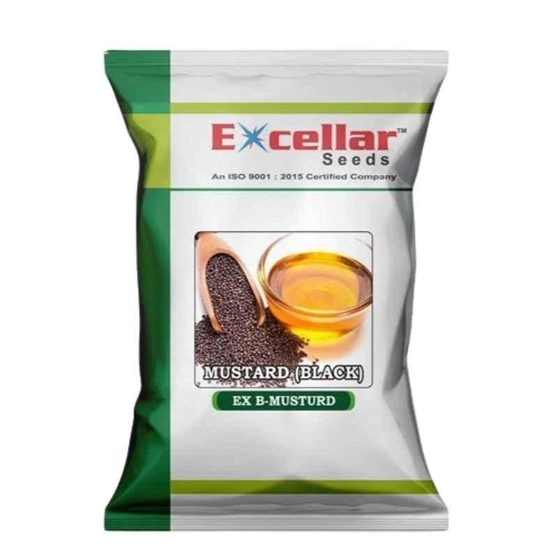Excellar 1 kg Grain Black Mustard Seed, B-Mustard