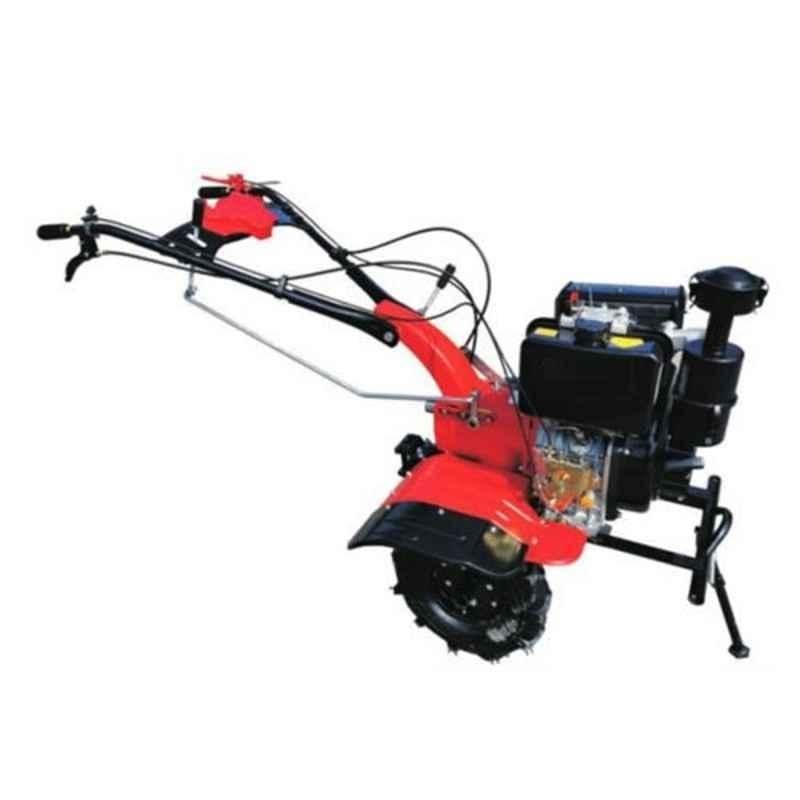 Kisan Tools 9HP Premium Diesel Engine Power Tiller/Weeder with Manual Start, EKT-186F KAMA