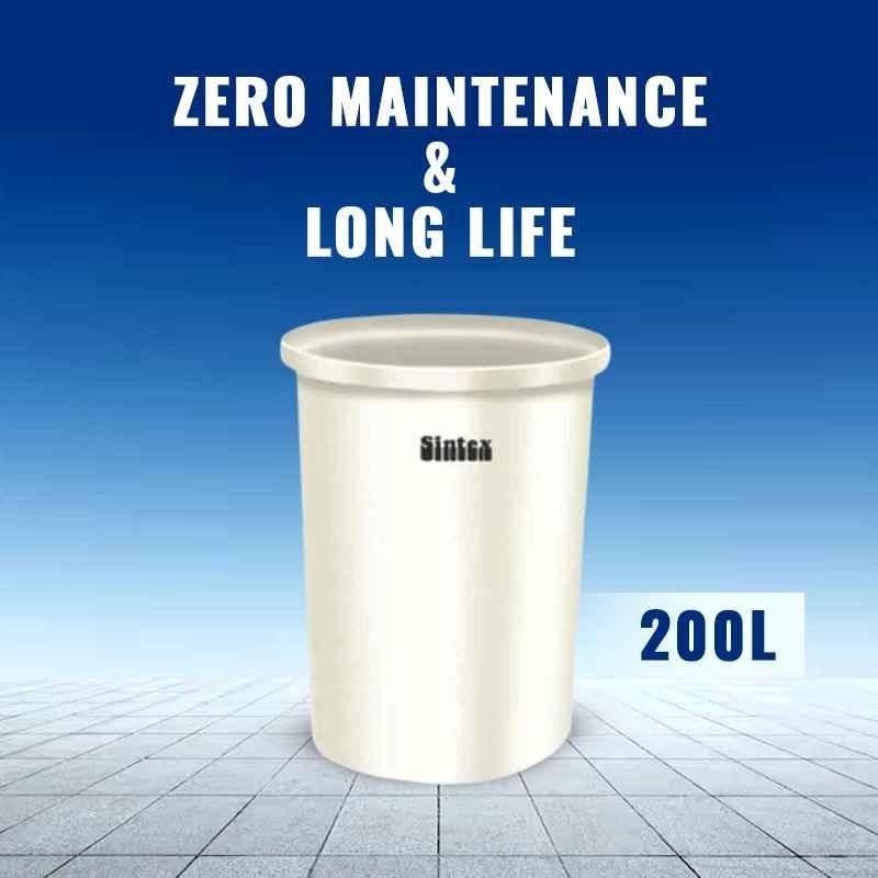 Sintex CV 20-01 200L Cylindrical Vertical Tank with Open Top - Image 3