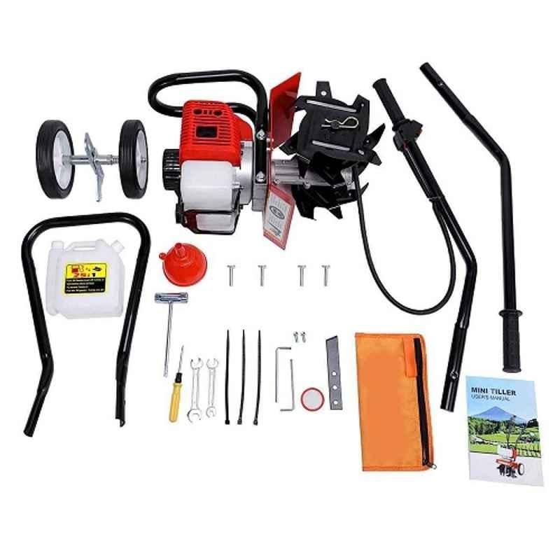 Mecstroke 52cc 2HP 2 Stroke Agriculture Mini Power Tiller, MS-52-Bottom - Image 2